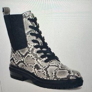 Women's Snake Print Ankle Boots circus by Sam Edelman